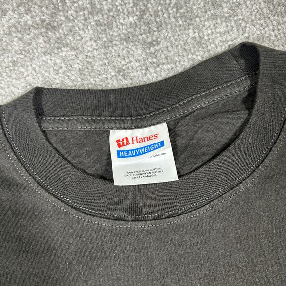 Vintage 1997 Scooby-Doo Shadow Blackout Size Large RARE Black Reprint T-Shirt - Picture 3 of 8